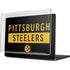 NFL Pittsburgh Steelers Black Performance Series MacBook Pro 14in (2021-24) Case plus Skin