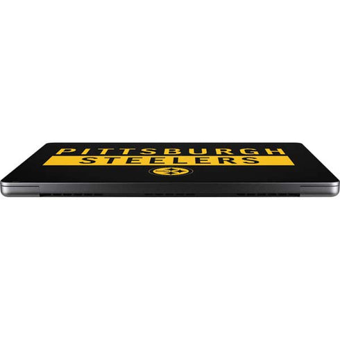 NFL Pittsburgh Steelers Black Performance Series Apple MacBook Pro 14-inch Skin