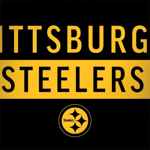 NFL Pittsburgh Steelers Black Performance Series MacBook Skins