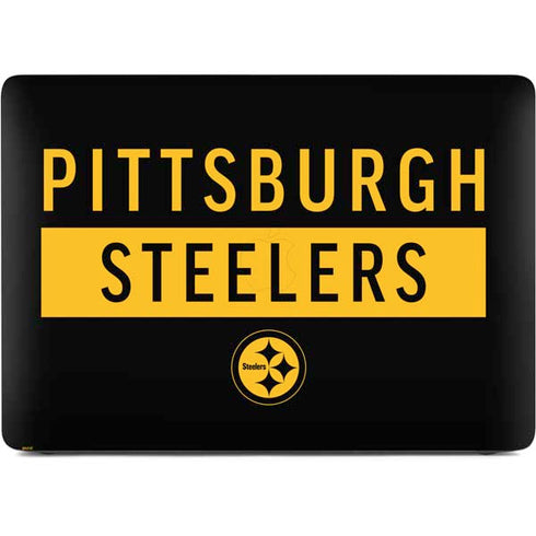 NFL Pittsburgh Steelers Black Performance Series Apple MacBook Pro 16-inch Skin
