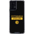 NFL Pittsburgh Steelers Black Performance Series Moto G Power 5G (2024) Clear Case