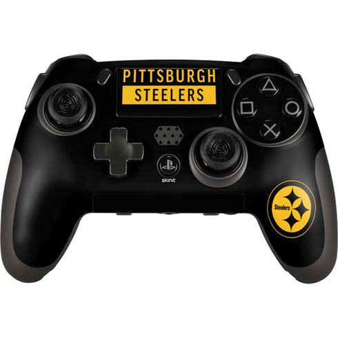 NFL Pittsburgh Steelers Black Performance Series PlayStation Scuf Vantage 2 Controller Skin