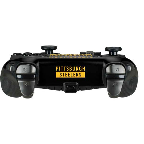 NFL Pittsburgh Steelers Black Performance Series PlayStation Scuf Vantage 2 Controller Skin