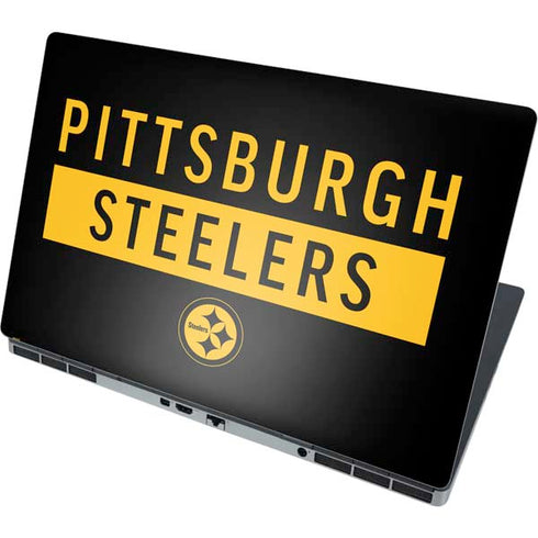 NFL Pittsburgh Steelers Black Performance Series Dell Precision Skin