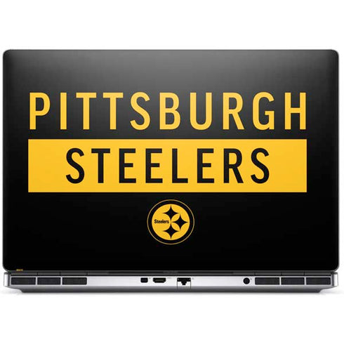 NFL Pittsburgh Steelers Black Performance Series Dell Precision Skin