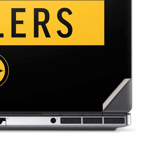 NFL Pittsburgh Steelers Black Performance Series Dell Precision Skin