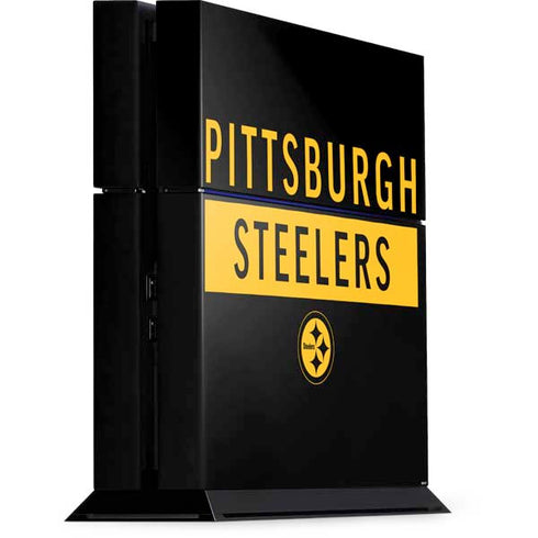 NFL Pittsburgh Steelers Black Performance Series PlayStation PS4 Skins