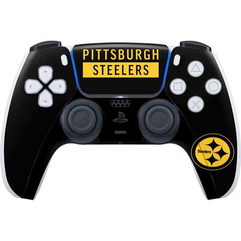 NFL Pittsburgh Steelers Black Performance Series PlayStation PS5 Skins