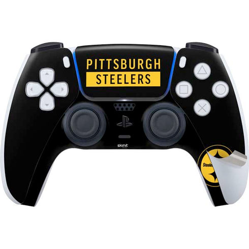 NFL Pittsburgh Steelers Black Performance Series PS5 Pro Bundle Skin