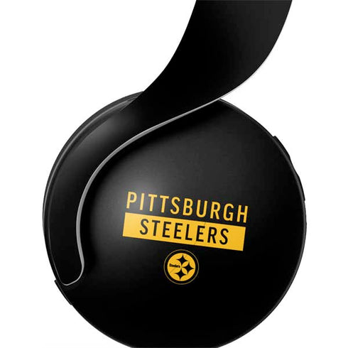 NFL Pittsburgh Steelers Black Performance Series PULSE 3D Wireless Headset for PS5 Skin