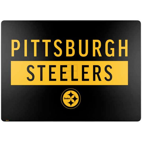 NFL Pittsburgh Steelers Black Performance Series Surface Laptop 7 15in Skin
