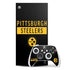 NFL Pittsburgh Steelers Black Performance Series Xbox Series X Skins