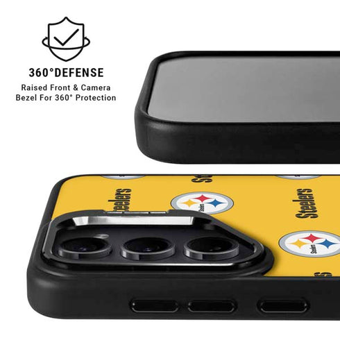 NFL Pittsburgh Steelers Blitz Series Galaxy S25 Ultra Kickstand Case