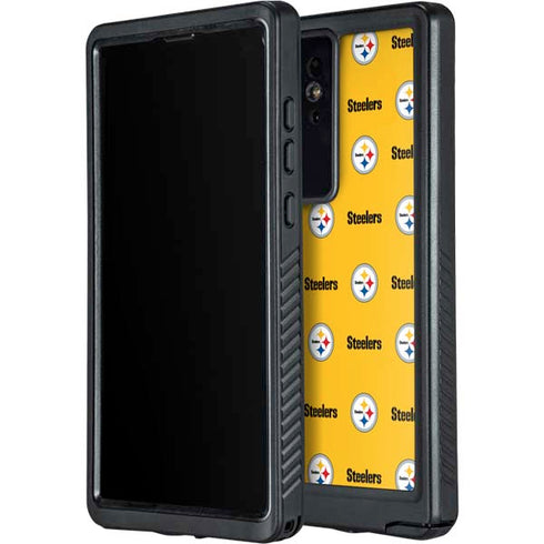 NFL Pittsburgh Steelers Blitz Series Galaxy S24 Ultra Waterproof Case