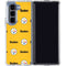 NFL Pittsburgh Steelers Blitz Series Galaxy Z Fold5 5G Clear Case