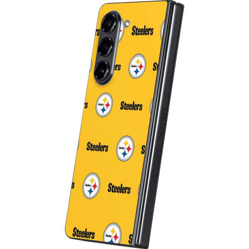 NFL Pittsburgh Steelers Blitz Series Galaxy Z Fold5 5G Skin