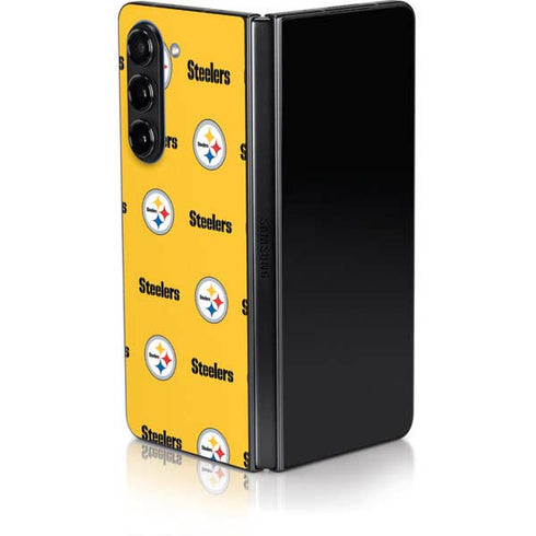 NFL Pittsburgh Steelers Blitz Series Galaxy Z Fold5 5G Skin