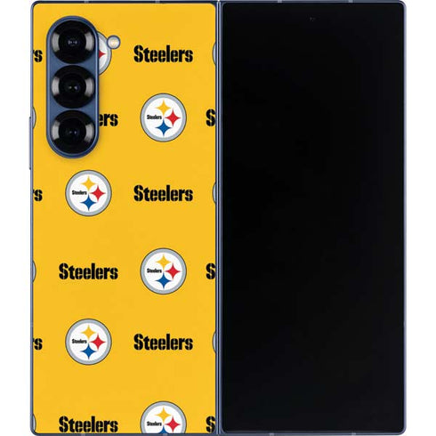 NFL Pittsburgh Steelers Blitz Series Galaxy Z Fold6 Skin