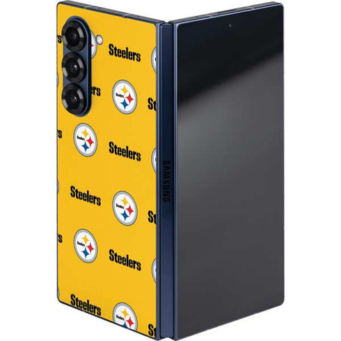 NFL Pittsburgh Steelers Blitz Series Galaxy Z Fold6 Skin