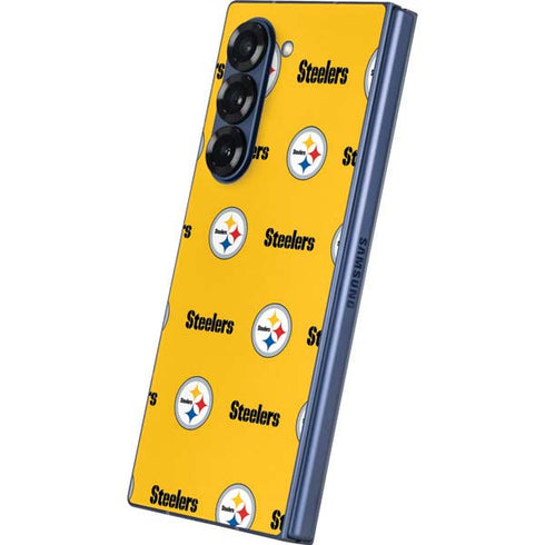 NFL Pittsburgh Steelers Blitz Series Galaxy Z Fold6 Skin