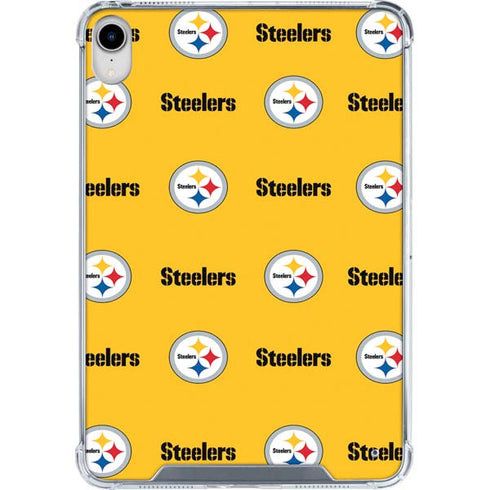 NFL Pittsburgh Steelers Blitz Series iPad 11th Gen (2025) Clear Case