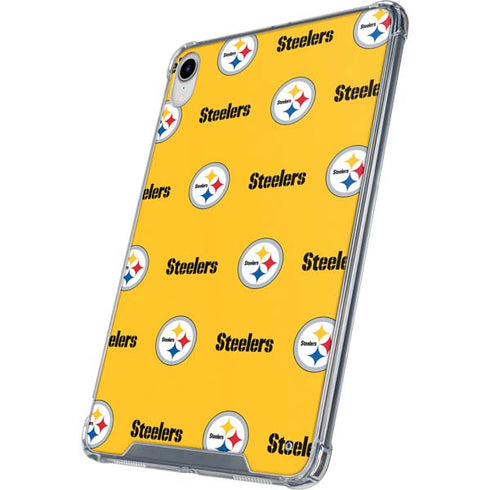 NFL Pittsburgh Steelers Blitz Series iPad 11th Gen (2025) Clear Case