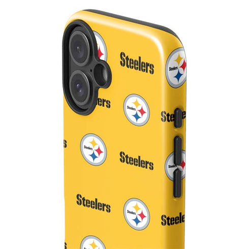 NFL Pittsburgh Steelers Blitz Series iPhone 16 Impact Case
