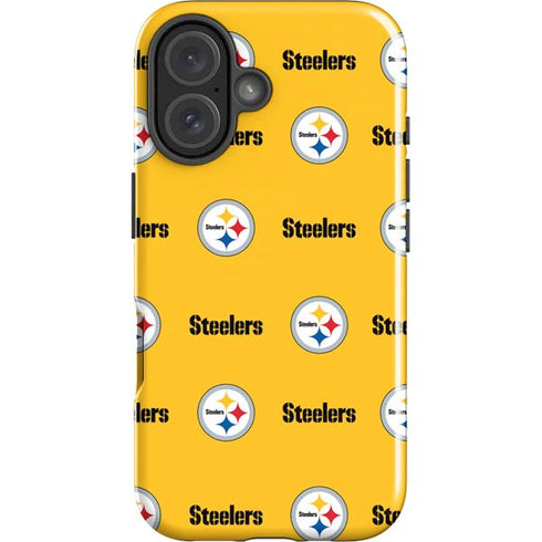NFL Pittsburgh Steelers Blitz Series iPhone 16 Plus Impact Case