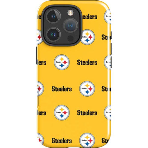 NFL Pittsburgh Steelers Blitz Series iPhone 16 Pro Max Impact Case