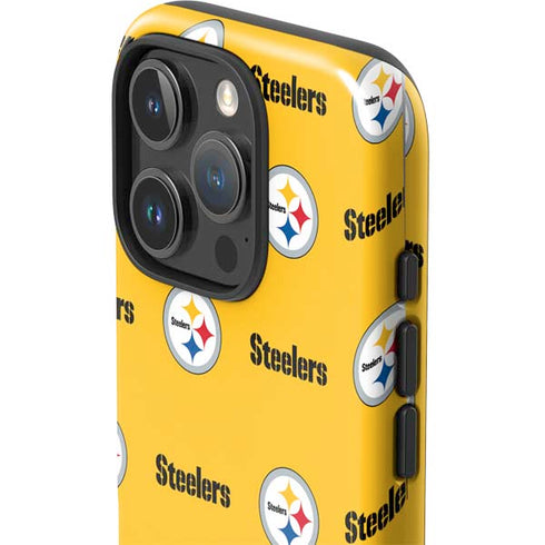 NFL Pittsburgh Steelers Blitz Series iPhone 16 Pro Max Impact Case