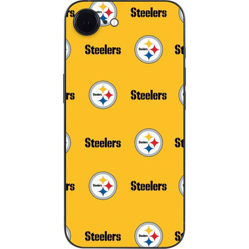 NFL Pittsburgh Steelers Blitz Series iPhone 16e Skin
