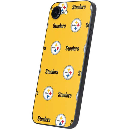 NFL Pittsburgh Steelers Blitz Series iPhone 16e Skin