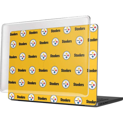 NFL Pittsburgh Steelers Blitz Series MacBook Pro 14in (2021-24) Case plus Skin