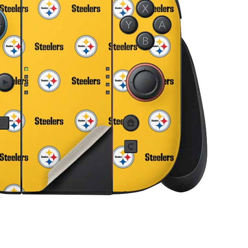 NFL Pittsburgh Steelers Blitz Series Nintendo Switch 2 (2025) Joy-Con Controller Skin