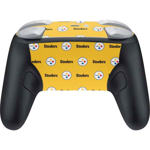 NFL Pittsburgh Steelers Blitz Series Nintendo Switch 2 (2025) Pro Controller Skin