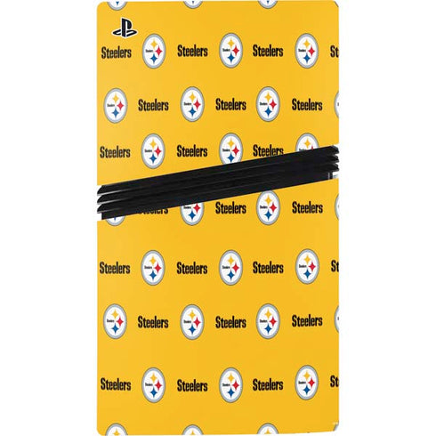 NFL Pittsburgh Steelers Blitz Series PS5 Pro Console Skin