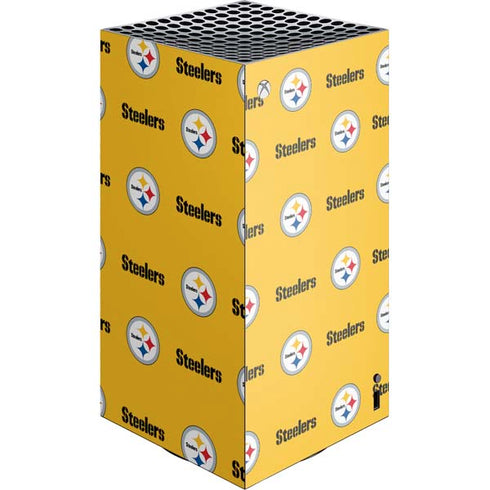 NFL Pittsburgh Steelers Blitz Series XBox Series X Digital Edition Console Skin