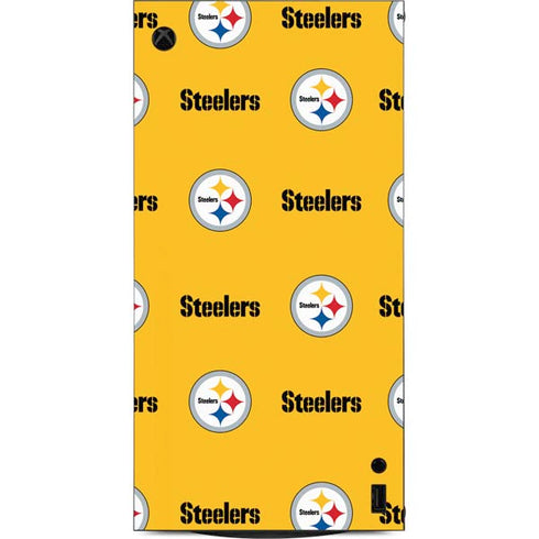NFL Pittsburgh Steelers Blitz Series XBox Series X Digital Edition Console Skin