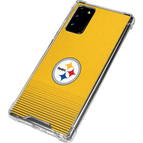 NFL Pittsburgh Steelers Breakaway Galaxy Note20 5G Clear Case