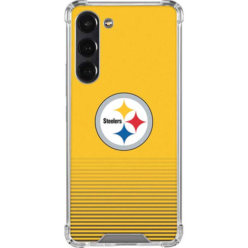 NFL Pittsburgh Steelers Breakaway Galaxy S24 FE Clear Case