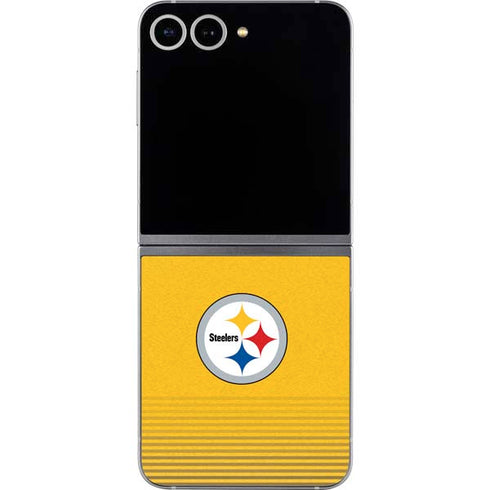 NFL Pittsburgh Steelers Breakaway Galaxy Z Flip6 Skin