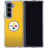 NFL Pittsburgh Steelers Breakaway Galaxy Z Fold5 5G Clear Case
