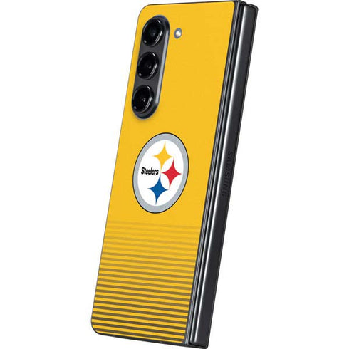 NFL Pittsburgh Steelers Breakaway Galaxy Z Fold5 5G Skin