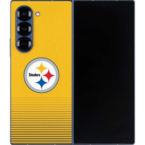 NFL Pittsburgh Steelers Breakaway Galaxy Z Fold6 Skin