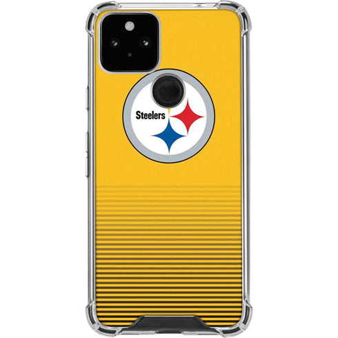 NFL Pittsburgh Steelers Breakaway Google Pixel 5 Clear Case