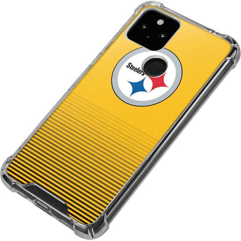 NFL Pittsburgh Steelers Breakaway Google Pixel 5 Clear Case