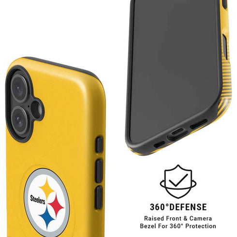 NFL Pittsburgh Steelers Breakaway iPhone 16 Magsafe Impact Case