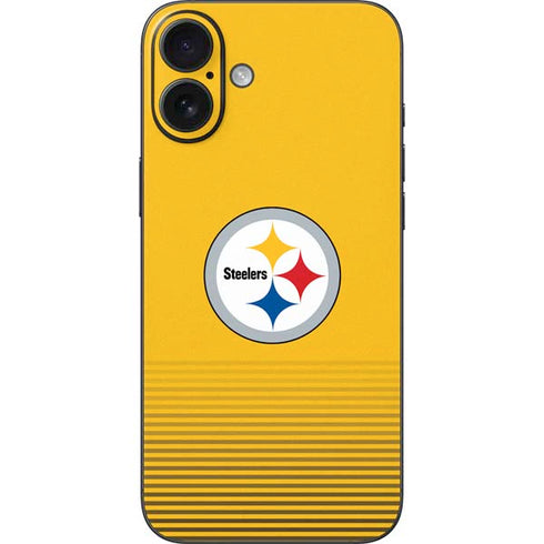 NFL Pittsburgh Steelers Breakaway iPhone 16 Plus Skin
