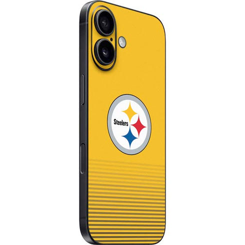 NFL Pittsburgh Steelers Breakaway iPhone 16 Plus Skin