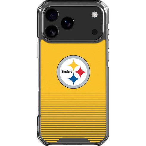 NFL Pittsburgh Steelers Breakaway iPhone 18 Pro Max Clear Case